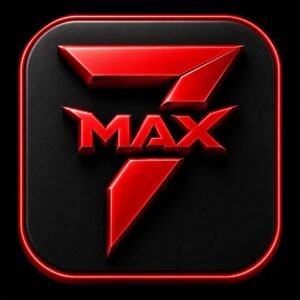 Max7 Game APK official logo for login, registration, APK download, and latest features.