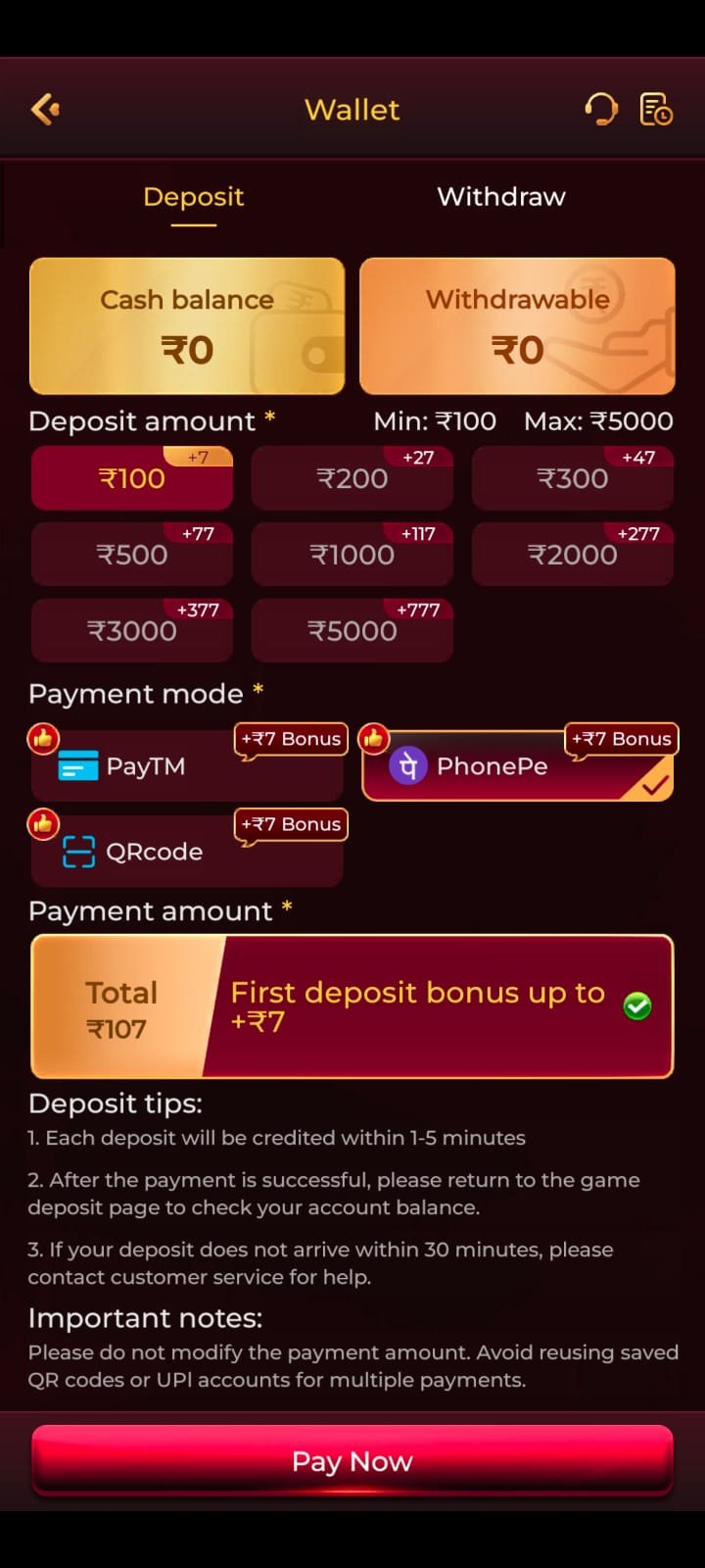 MAX7 Game login and account access